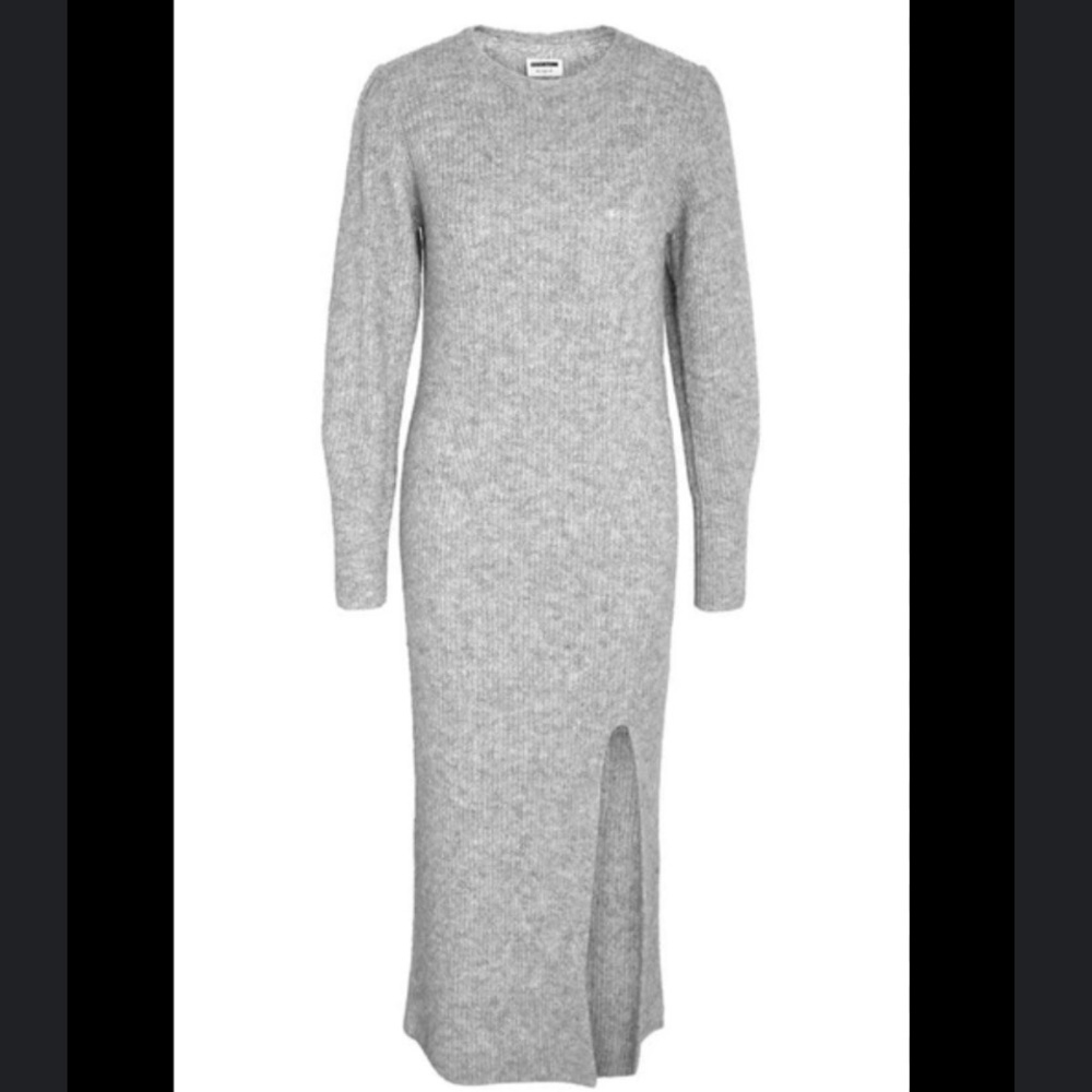 Emma Long Sleeve Midi Sweater Dress